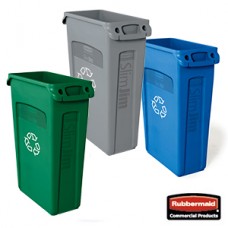 Caneca-papelera Plástica 87 Litros Rubbermaid