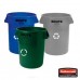 Contenedor 121 Litros Rubbermaid